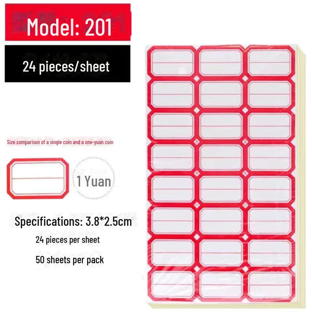 

Самоклеящиеся рукописные этикетки для организации офиса и класса