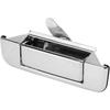 Car Back Rear Exterior Door Tailgate Handles for Toyota Pickup 1989-1995 Durable Tailgate Replacement Handle No.6909089101 ABS Metal Silver Tone 1 Pc