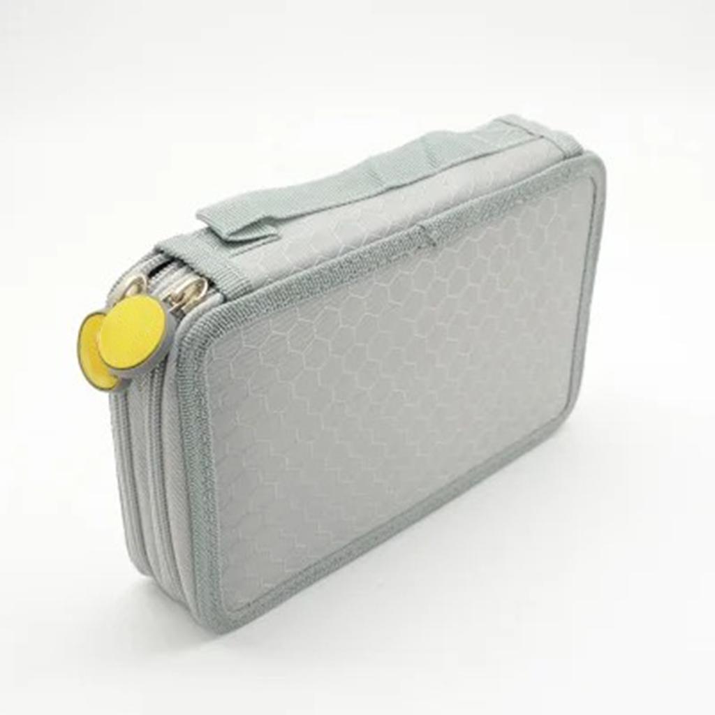 72 Holes Four Layers Pencil Case Large Capacity Kawaii Pen Storage Bag Korean Stationery Back To School Office Supplies