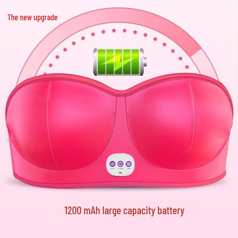 Wireless Electric Breast Massager with Heat and Vibration - Unblocks & Beautifies.