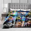 Colorful Pop Art Portrait Blanket for All Seasons Blanket Lunch Break Throw Gift