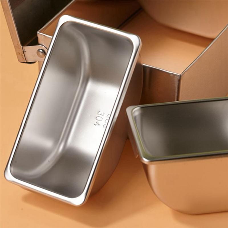 M-Modern-Section Seasoning Box Stainless Steel Ingredients Box Cheese Sauce Salt Sugar Box Spice Jar Baking Tool