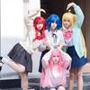 Hitori Bocchi The Rock Ryo Cosplay Gotou Cosplay Costume Anime Nijika IkuyoJK Uniform Pink Jacket