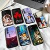 T-The Promised Neverland Anime Handyhülle Für Samsung Galaxy A73,A72,A71,A70,A53,A52,A51,Andere Weiche Schwarze Hülle