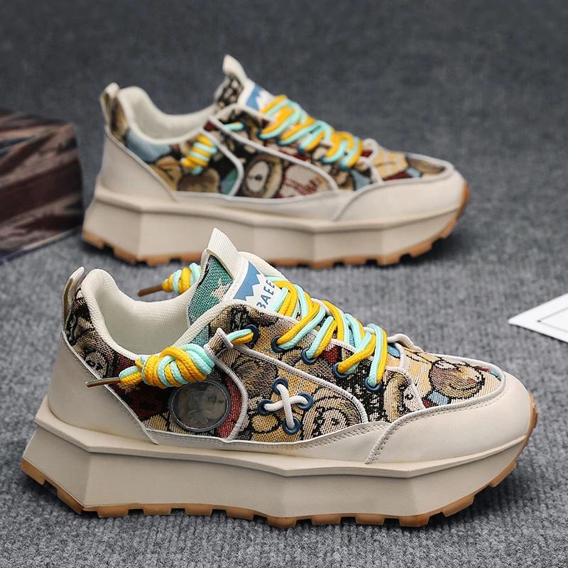 Fashion 2025 new Shoes For men Sneakers Male casual Mens Shoe tenis Luxury shoes Trainer Race Breathable Shoes fashion loafers running