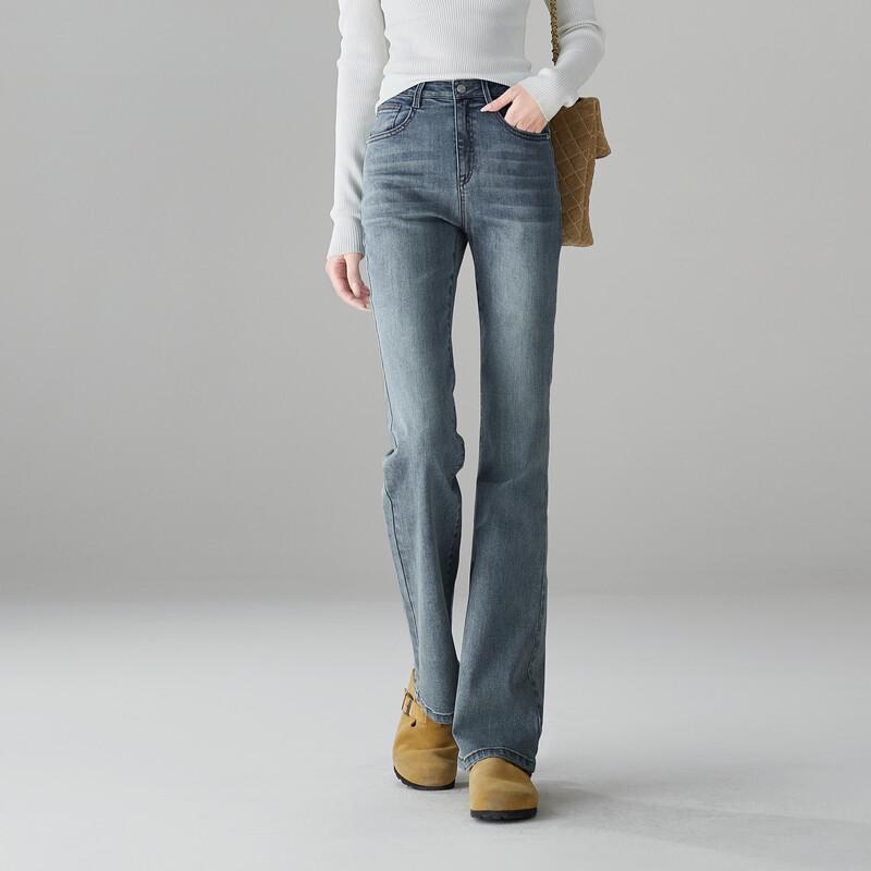 SOFSIL Women s Slim Fit High Waist Flared Jeans 29/XL