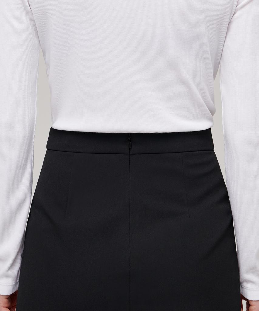 Musinsa Standard Woman Women'S Basic Mini Skirt [Black]
