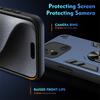 Funda For Xiaomi Redmi 12C Case Shockproof Magnetic Holder Metal Ring Armor Coque For Redmy 12C 12 C Redmi12C Lens Protect Cover