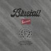 Bluetail Charcoal Grey Oversized Sweatshirt Aaa1ts01cg