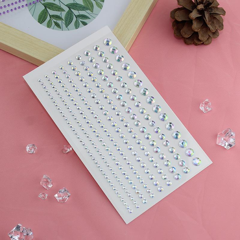 Diamond Crystal Tattoo Sticker Glitter Eyeliner Eyebrow Make Up Face Eyes Diamond Tattoos Rock Rhinestone 3D Eyeliner Stickers