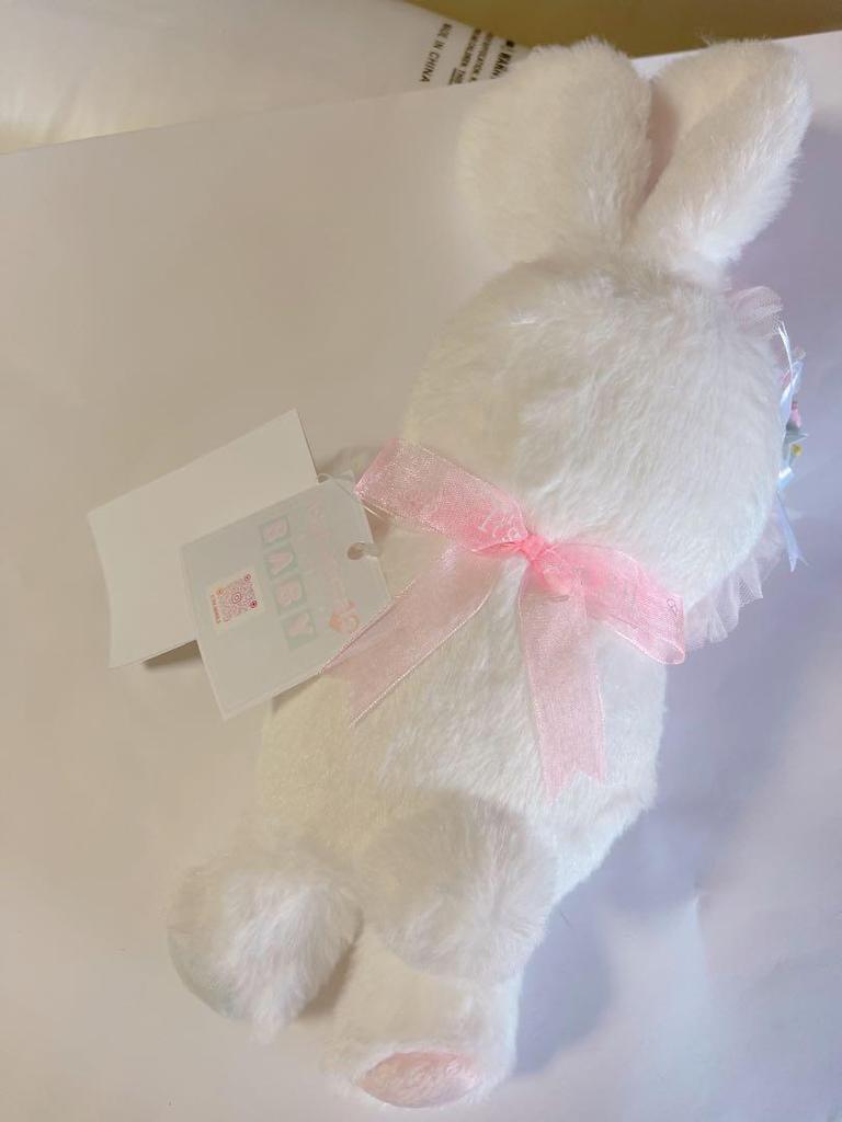 [USED] A.tan Rabbit Popular Artist Wool Felt Teddy Bear Handmade Plush Toy