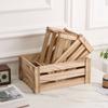 1pcs Wooden Storage Box Solid Wood Multi-Purpose Container For Sundries Cosmetics Home Office Laundry Organizer Eco-Friendly