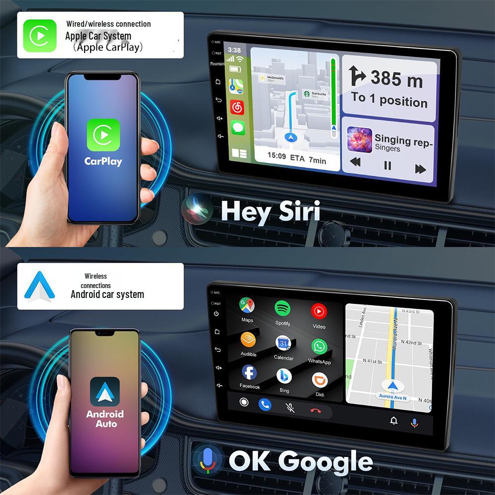 Rádio de Carro Android 12 com Tela Touchscreen IPS de 10,1" e Wireless para Honda Civic 2006-11