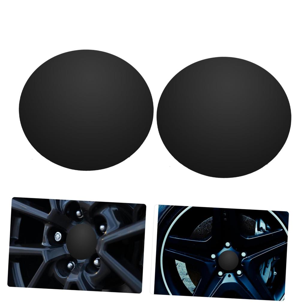 PENIKOKO 4pcs Hub Cap Car Hub Sticker Center Cap Decal