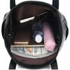 Duża pojemność, swobodna torba typu tote, damska luksusowa torebka na ramię, damska torebka ze skóry PU w stylu vintage, torba typu crossbody