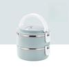 Portable Thermal Steel Bento Lunch Box Stainless Food Picnic School Container