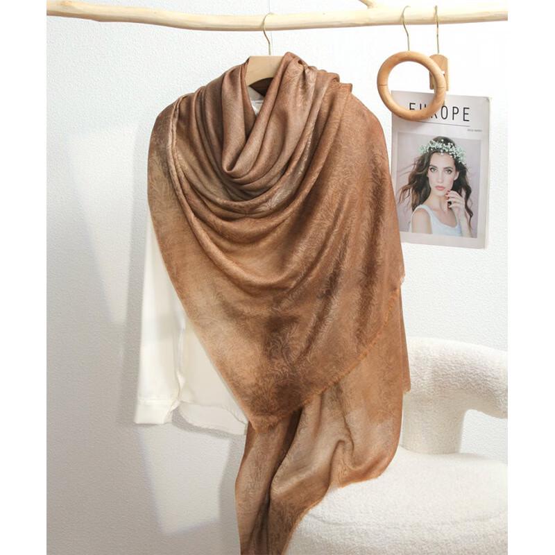 

Женский кашемировый шарф G·TENNA NX-C423 с ручной росписью и жаккардовым узором 200*90CM