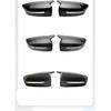 New Glossy Black Rearview Mirror Cover Carbon Fiber Side Mirror Housing Cover for BMW 3 Series 5 Series G20 G28 G30 G38 G11 G12