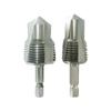 6pcs/set PPR Electric Drill Bit With PVC Pipe Threader 1/2 Inch 3/4 Inch 1 Inch Dies Pipe Threader Power Tool Accessories