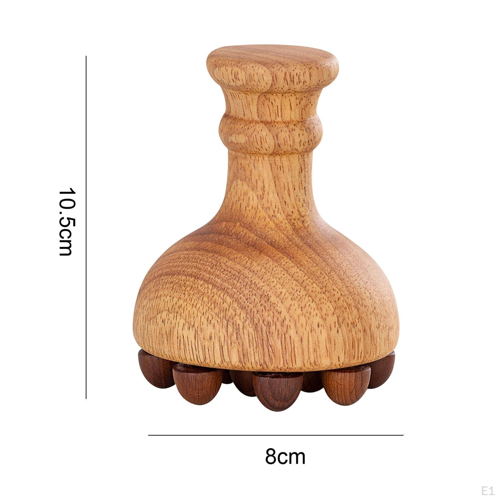 Деревянная массажная щетка для тела — фото 2