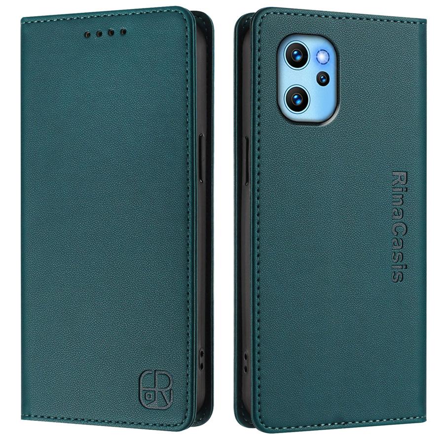 UMIDIGI Bison X20/UMIDIGI G9/UMIDIGI A15 A15C A15T için Lüks Deri Kılıf RFID Engelleme Kart Yuvaları Manyetik Çekim Standı Darbeye Dayanıklı Kapaklı