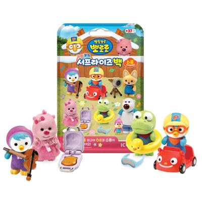 Pororo Surprise Bag Random Figure (1 Box of 12 Pieces), Korean Toys