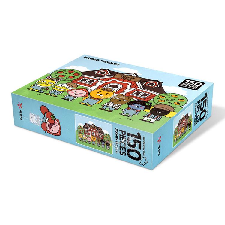 150 Piece Jigsaw Puzzle - Kakao Friends Farm, Popular Korean Puzzle