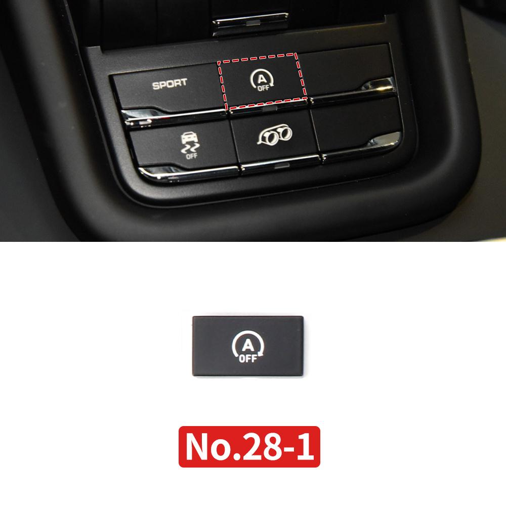 Multispínač režimu jízdy a kontroly trakce na středové konzole vozu Tlačítko Sport Pro Porsche Cayenne 7P5 2010-2018 7P5927127