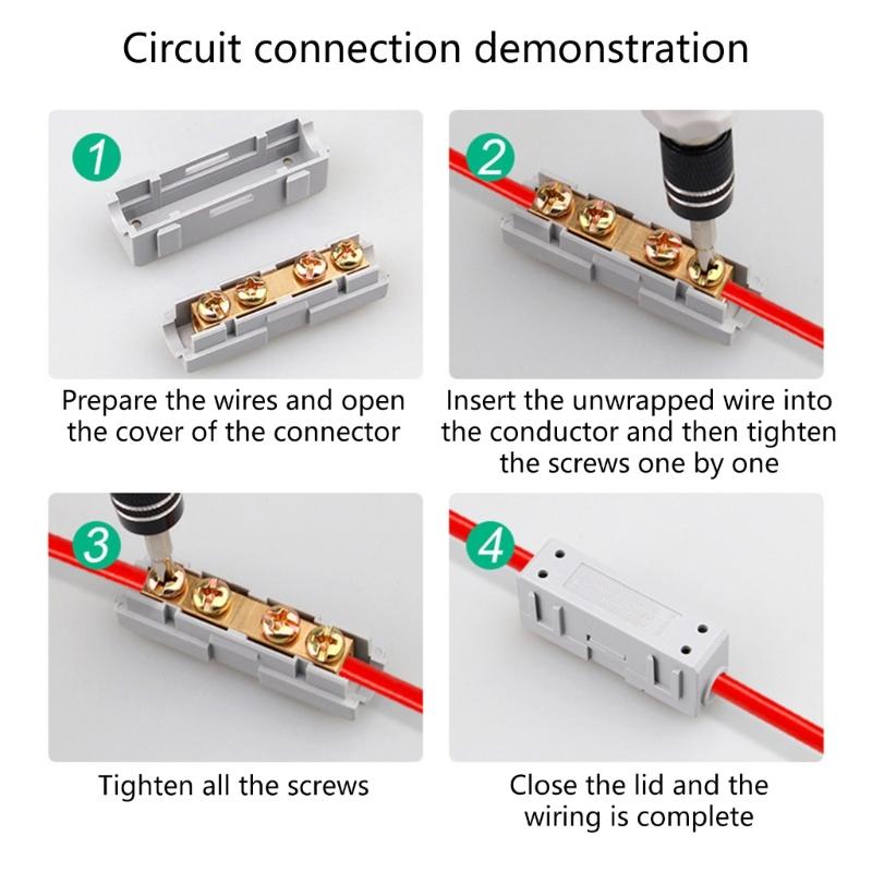 Modular Junctions Terminals Allowing Quick Installation Flexible Mounting Terminals Block Multiple Configuration Option