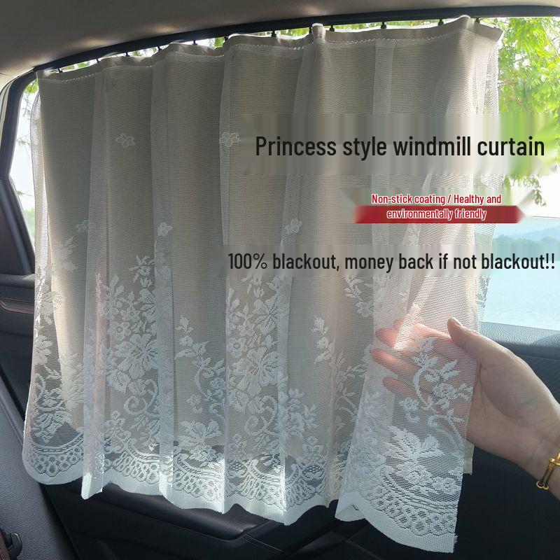 Princess Style Universal UV Protection Car Window Sunshade for Babies