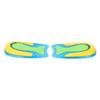 Heel Support Cups Shock Absorption Elastic Heel Pad Breathable Half Heel Insole for Pain Relief