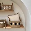 Rattan Dirty Clothes Basket Portable Beautiful Organizing Baskets Household Laundry Container Baskets Bathroom Accessories