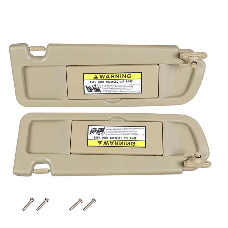 For Honda Civic 2006 2007 2008 2009 2010 2011 Car Left Driver And Right Passenger Beige/Gray Sun Visor Accessories 83230SNAA01ZB