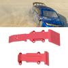 RC Car Skid Plate Front and Rear RC Car Aluminum Skid Plate for   1Celsius16   Slash