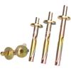 6mm Zinc Wall Anchor & Expansion Screw for Concrete