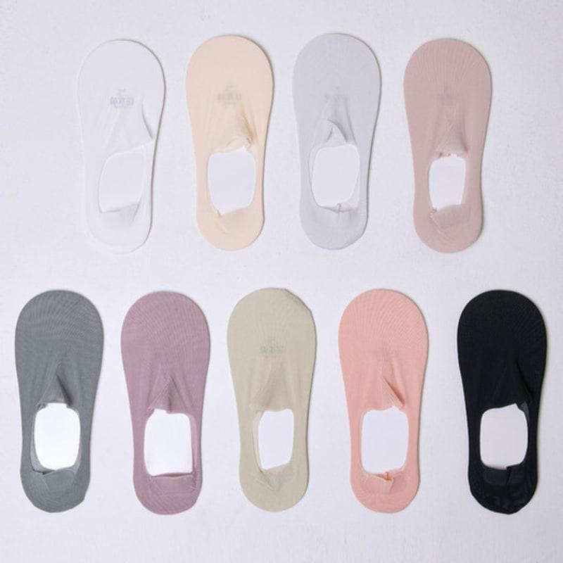 HUGDAY Nude Scene Mesh Slippers