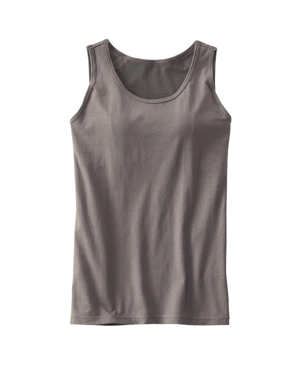 

Nissen Поддерживающий топ-бра из смесового хлопка, размер 6L, майка, топ, серо-бежевый,