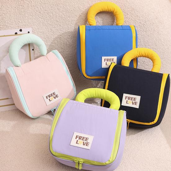 Toiletry Storage Bag Women Waterproof Makeup Bag Large Capacity Cosmetic Organizer Portable Travel Pouch