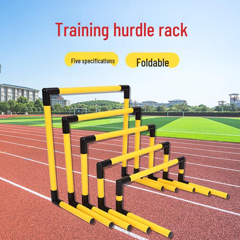 Foldable Adjustable Football Training Agility Hurdles