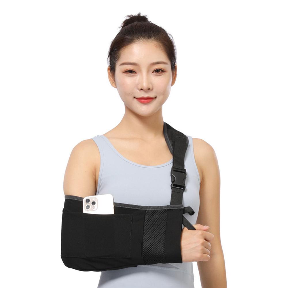 1Pcs Adjustable Arm Sling Medical Shoulder Strap Breathable and Lightweight Arm Support Immobilizer for Broken Fractured Elbow Wrist