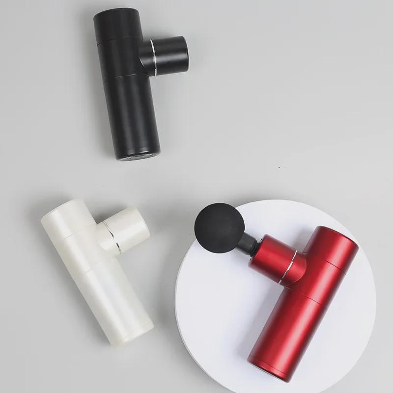 Compact Silent Electric Fascia Gun for Muscle Relaxation and Sports Recovery