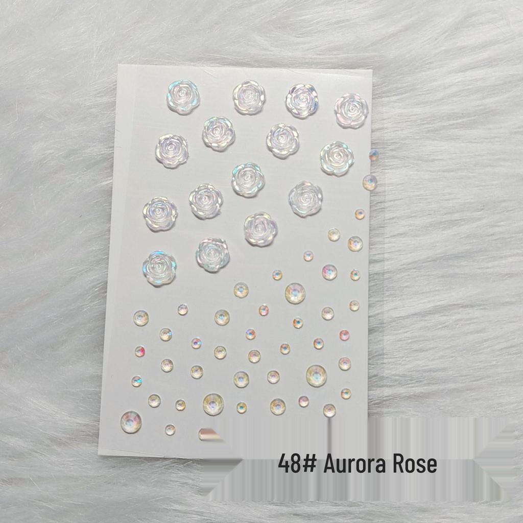 Children's Cartoon Crystal Gem Rhinestone Stickers - Decorative Diamond Decals for Toys & Stage Performance