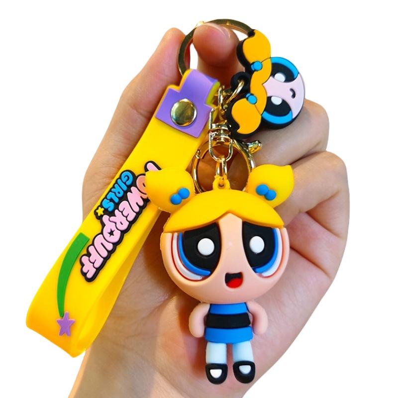 Kreskówkowy Latający Policjantka Silikonowy Breloczek Wisiorek Dla Studentów Par Samochodów Toreb i Prezentów