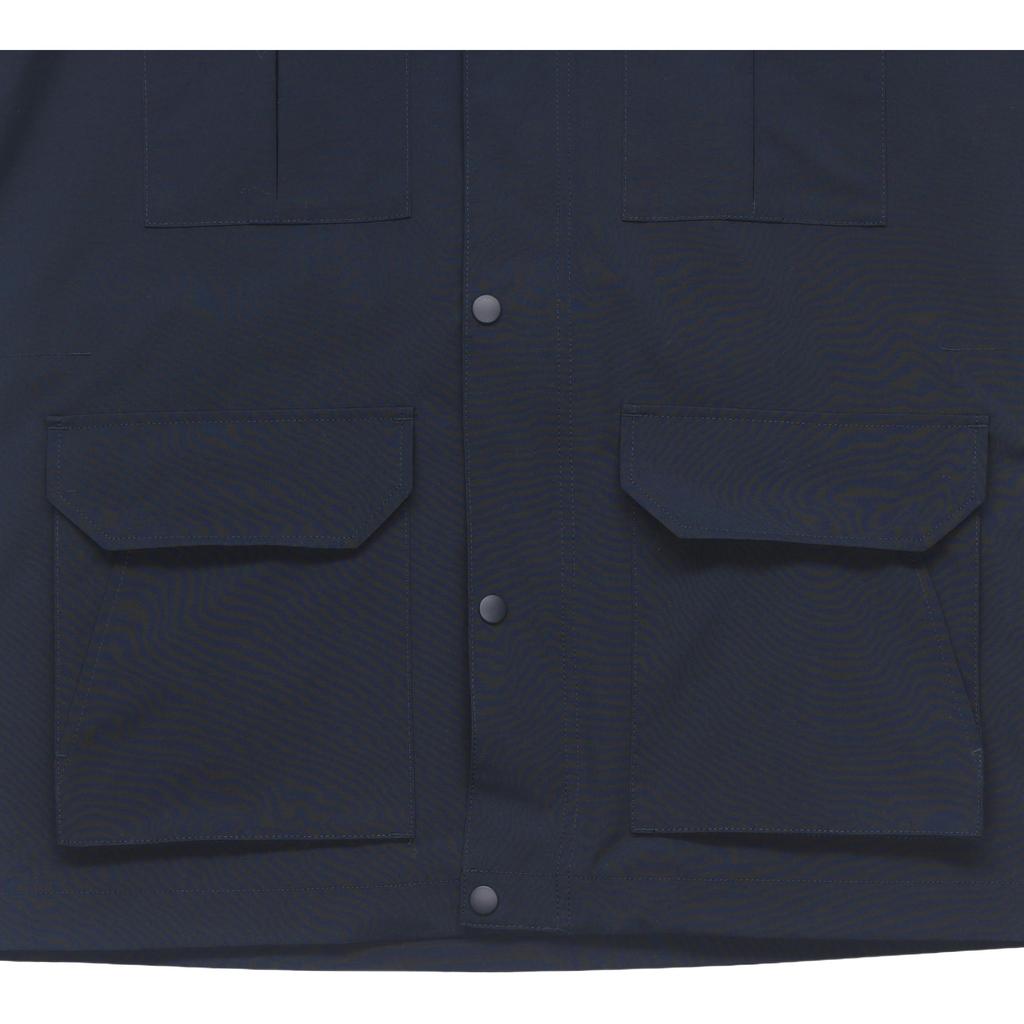 UNIQLO Solid Color Zipper Pocket Design Jacket Unisex jackets Deep-Sea-Blue 459590-69