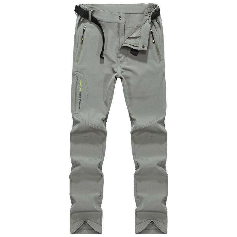 Pantalones para hombre, pantalones impermeables para exteriores, para senderismo, escalada, esquí, montaña, lluvia, pantalones deportivos de elasticidad suave