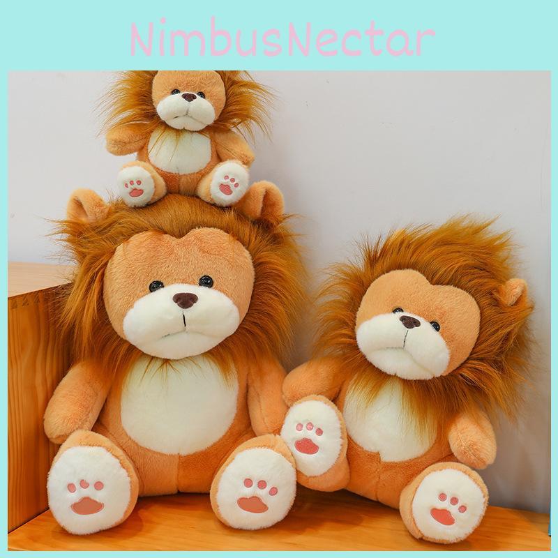 Adorable Plush Lion Stuffed Animal Soft Toy Perfect For Cuddling And Gifting