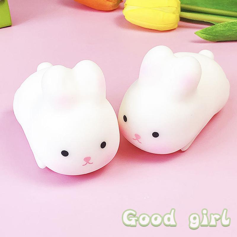 Squeeze Bunny Stress Balls Autism Sensory Toys Stress & Anxiety Relief Fidget Toys Slow Rebound Squeeze Decompression Toy