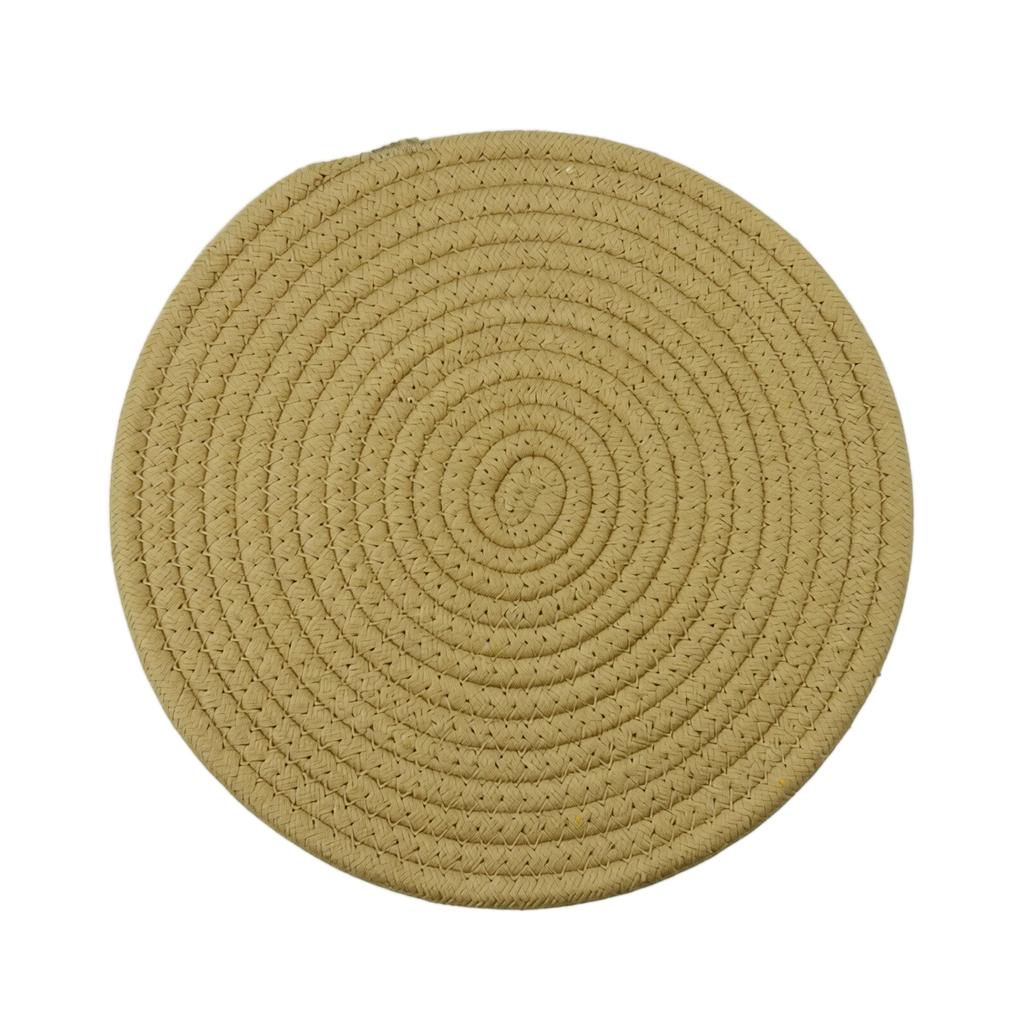 Cotton Rope Woven Placemat 11cm - Heat Table for Kitchen, Dining Room Decor