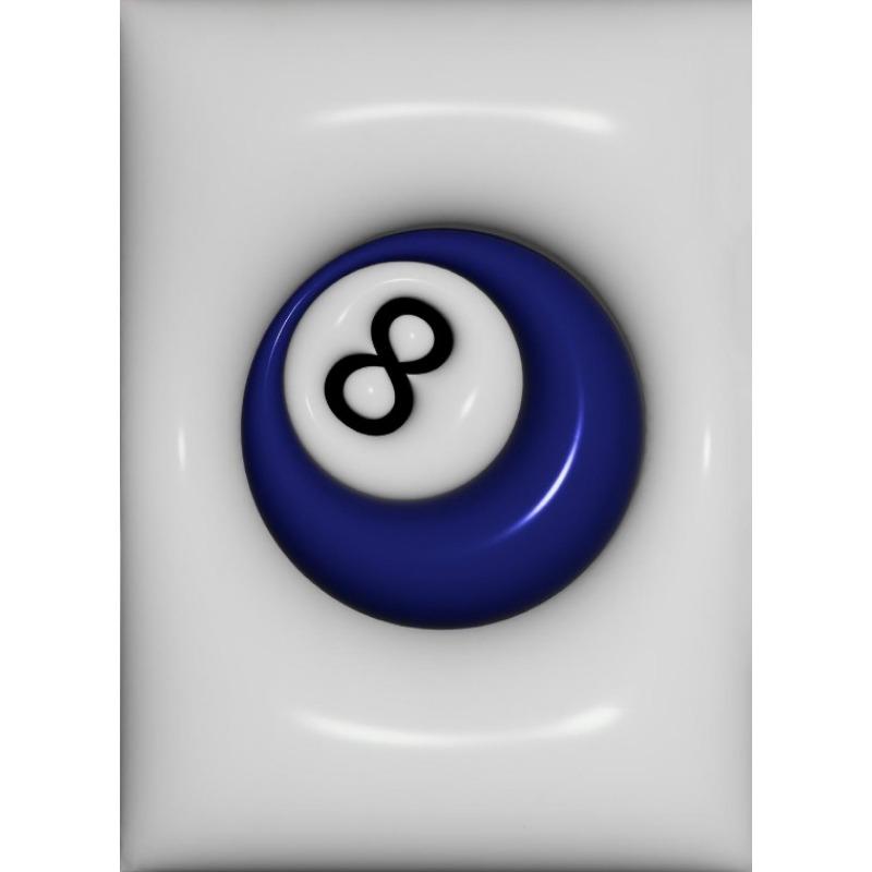 

Эстетическая печать на холсте с восьмеркой, постер с восьмеркой, декор стен, бильярдный декор стен, игровая комната, счастливое украшение, современное настенное искусство, картина 21cm×30cm NoFrame