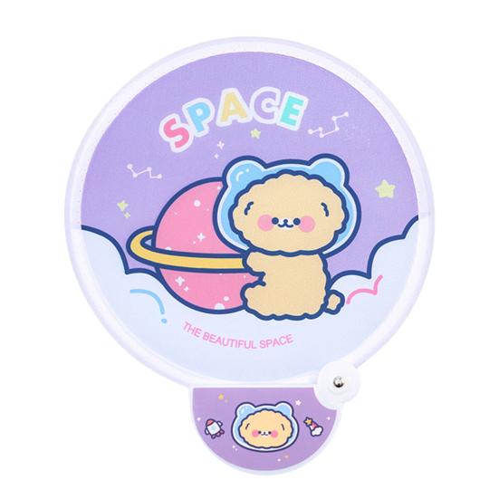 

Складной вентилятор, хороший экологически чистый мини-вентилятор с 8 стилями, ручной складной круглый вентилятор с прекрасным принтом, мини-вентилятор для офиса H